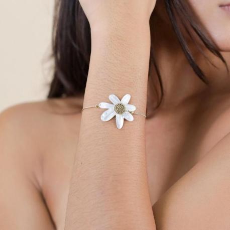 FRANCK HERVAL Bracelet Marguerite.