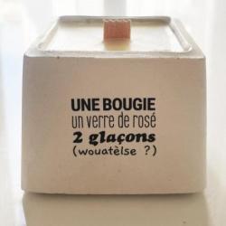 TOUT EST DIT Bougie Watelse.