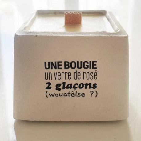 TOUT EST DIT Bougie Watelse. TOUT EST DIT Bougie Watelse.