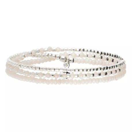 DORIANE Bijoux Bracelet Ecru Heaven.
