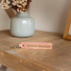 LA CARTABLIERE Porte-Clés Message Maman Magique.