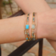 LOETMA Bracelet Chiara Calcédoine.
