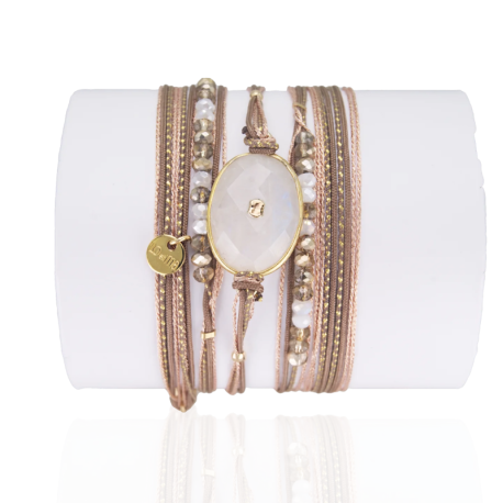 LOETMA Bracelet Diva Pierre de Lune.