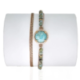 LOETMA Bracelet Elisa Amazonite.