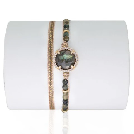 LOETMA Bracelet Elisa Labradorite. LOETMA Bracelet Elisa Labradorite.