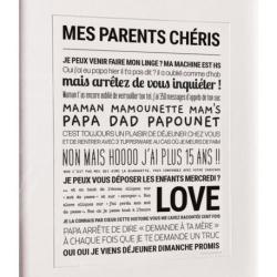 TOUT EST DIT Parents Chéris.