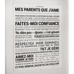 TOUT EST DIT Parents que j’aime.