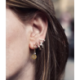 ZAG Bijoux Boucles d’oreilles Créoles Ariel.