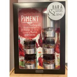 Bar à saveurs PIMENTS Savor et Sens BIO 5 origines différentes