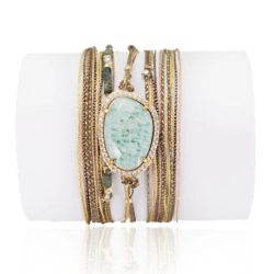 LOETMA Bracelet Rapsody Amazonite.