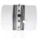 LOETMA Bracelet Silver Onyx Noir.