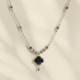 LOETMA Collier Amazonia Onyx noir.