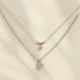 LOETMA Collier Eden Taupe.