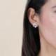 FRANCK HERVAL Boucles d’oreilles Marguerite.