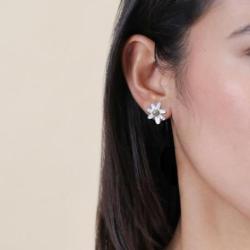 FRANCK HERVAL Boucles d’oreilles Marguerite.