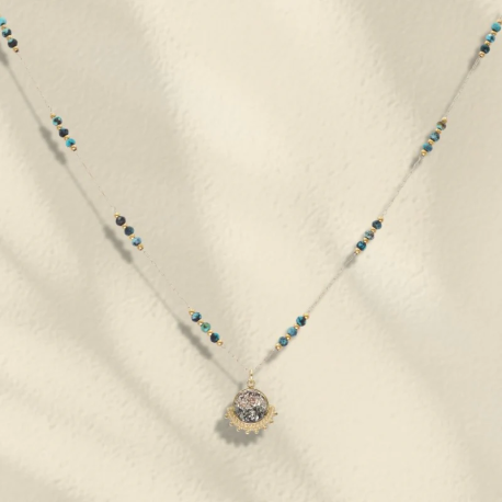 LOETMA Collier Jasmine Pyrite.