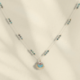 LOETMA Collier Jasmine Turquoise.