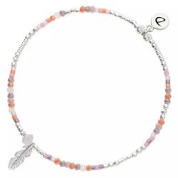 DORIANE Bijoux Bracelet Mérida Rose Violet.