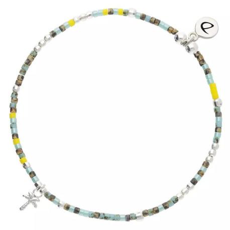 DORIANE Bijoux Bracelet Palmier Indien.