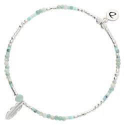 DORIANE Bijoux Bracelet Mérida Vert Turquoise.