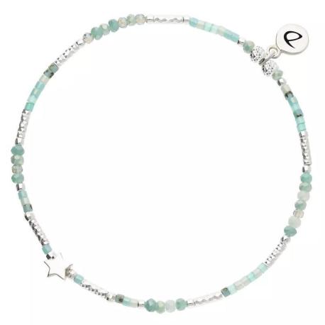 DORIANE Bijoux Bracelet l’Etoilé Bohême Vert Turquoise.