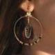 LOETMA Boucles d’oreilles Messina Brown.