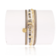 LOETMA Bracelet Calypso Jaspe Dalmatien.