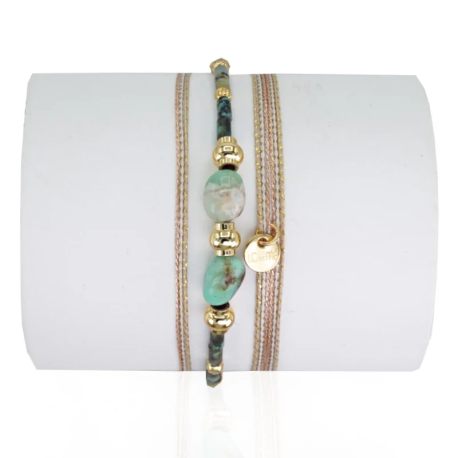 LOETMA Bracelet Elsa Chrysoprase. LOETMA Bracelet Elsa Chrysoprase.