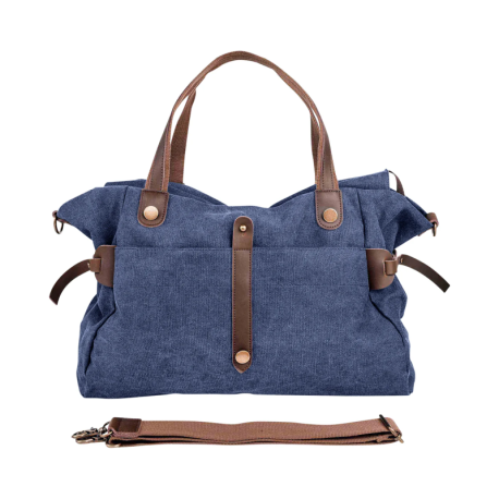 ZEDE Paris Sac de Voyage Saint Lazare Bleu.