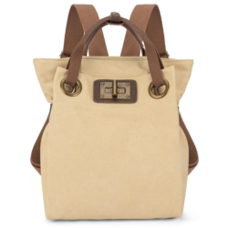 ZEDE Paris Sac à dos Ponts-Des-Arts Beige clair.
