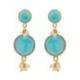 HOUSE OF TUHINA Boucles d’oreilles.