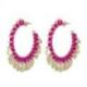 HOUSE OF TUHINA Boucles d’oreilles Créoles.