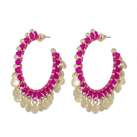HOUSE OF TUHINA Boucles d’oreilles Créoles. HOUSE OF TUHINA Boucles d’oreilles Créoles.