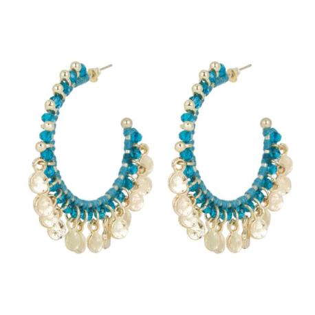 HOUSE OF TUHINA Boucles d’oreilles Créoles. HOUSE OF TUHINA Boucles d’oreilles Créoles.