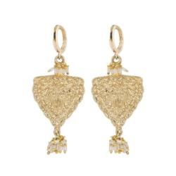 HOUSE OF TUHINA Boucles d’oreilles Créoles.