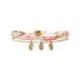 BELLE MAIS PAS QUE Bracelet Endless Summer Jade.