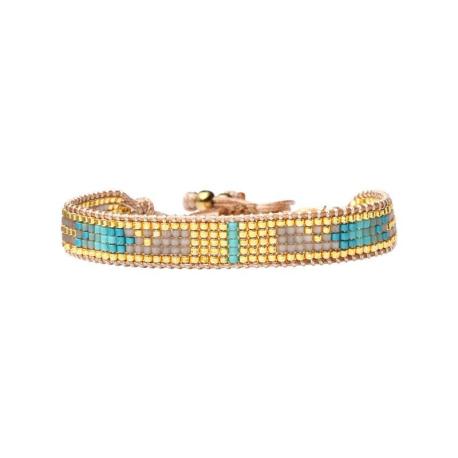 BELLE MAIS PAS QUE Bracelet Blue Ocean Inès. BELLE MAIS PAS QUE Bracelet Blue Ocean Inès.