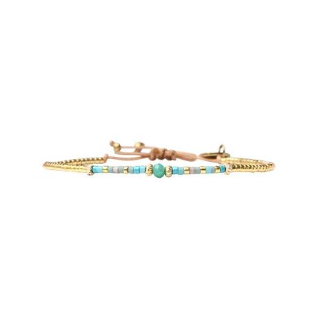 BELLE MAIS PAS QUE Bracelet Blue Ocean Julia. BELLE MAIS PAS QUE Bracelet Blue Ocean Julia.