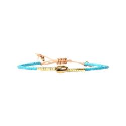 BELLE MAIS PAS QUE Bracelet Blue Océan Romane.