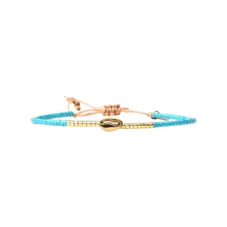 BELLE MAIS PAS QUE Bracelet Blue Océan Romane. BELLE MAIS PAS QUE Bracelet Blue Océan Romane.