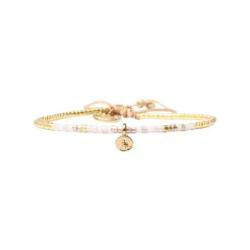 BELLE MAIS PAS QUE Bracelet White Jasmin Ness.