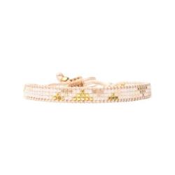 BELLE MAIS PAS QUE Bracelet White Jasmin Célia.