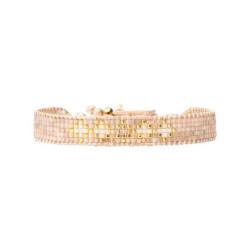 BELLE MAIS PAS QUE Bracelet White Jasmin Alba.