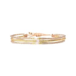 BELLE MAIS PAS QUE Bracelet White Jasmin Mia.