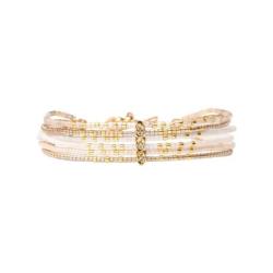 BELLE MAIS PAS QUE Bracelet White Jasmin Aya.