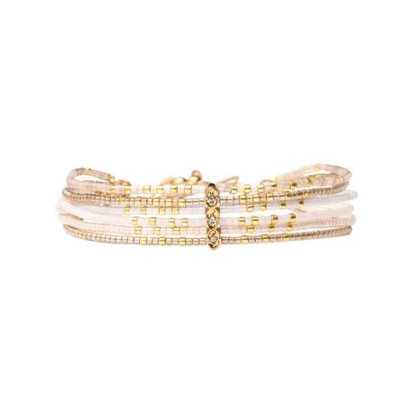 BELLE MAIS PAS QUE Bracelet White Jasmin Aya. BELLE MAIS PAS QUE Bracelet White Jasmin Aya.