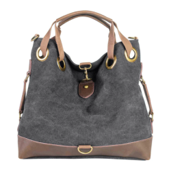 ZEDE Paris Sac Cabas Montparnasse Noir.