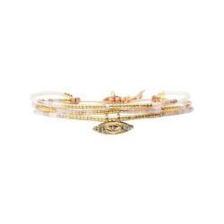 BELLE MAIS PAS QUE Bracelet White Jasmin Lise.