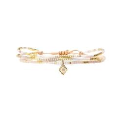 BELLE MAIS PAS QUE Bracelet White Jasmin Alicia.