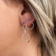 DORIANE Boucles d’oreilles.